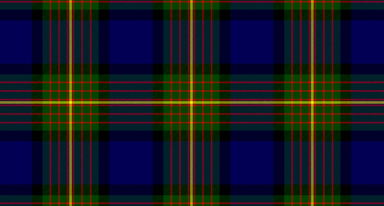Muir Tartan T-Shirt Half of Me - Cross Style