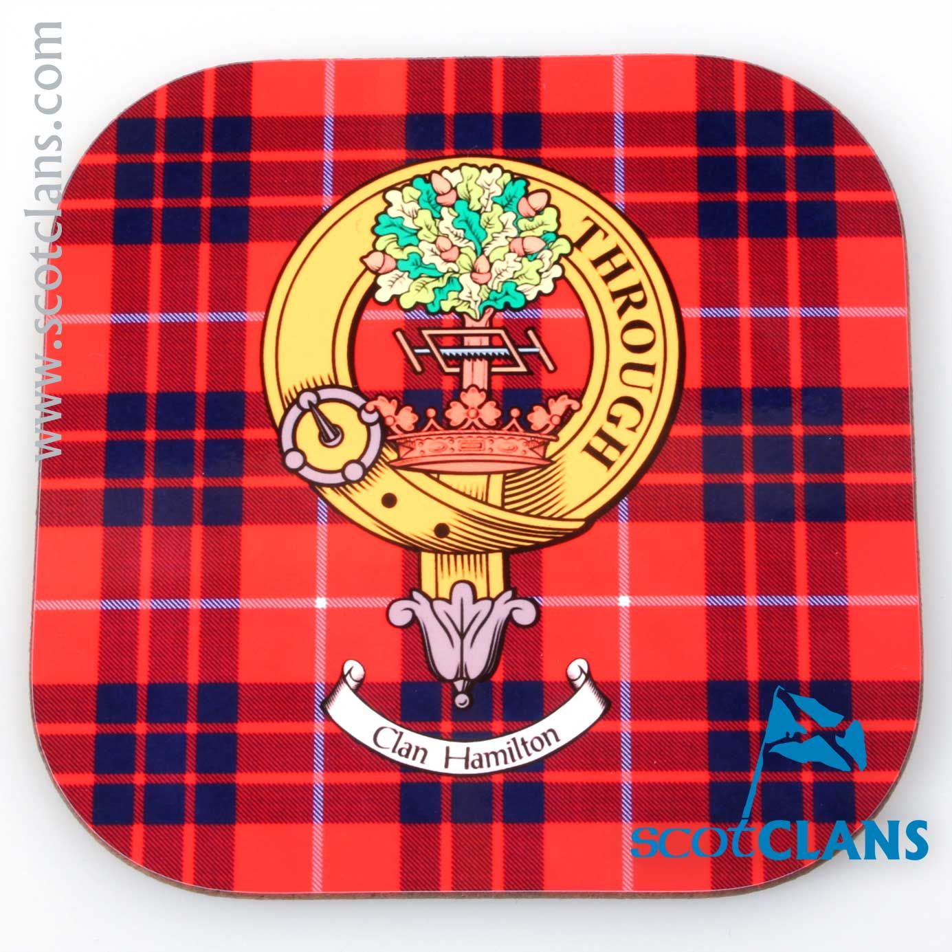 Hamilton Tartan Crest Quilt - SP