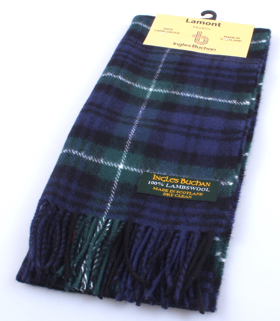 lamont tartan shawl