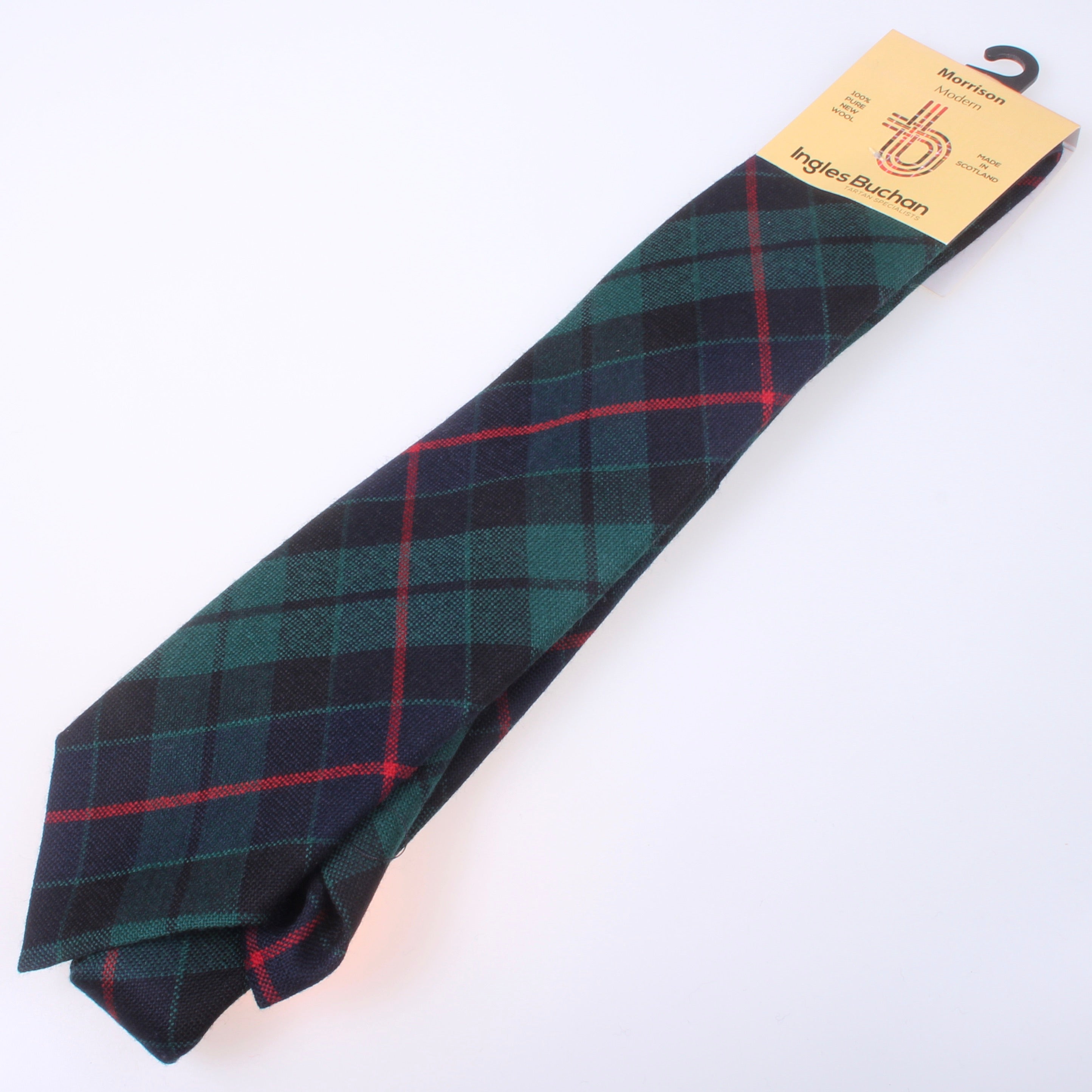 Morrison Green Modern Heavy Weight Tartan Fabric [CTST/MOR/M