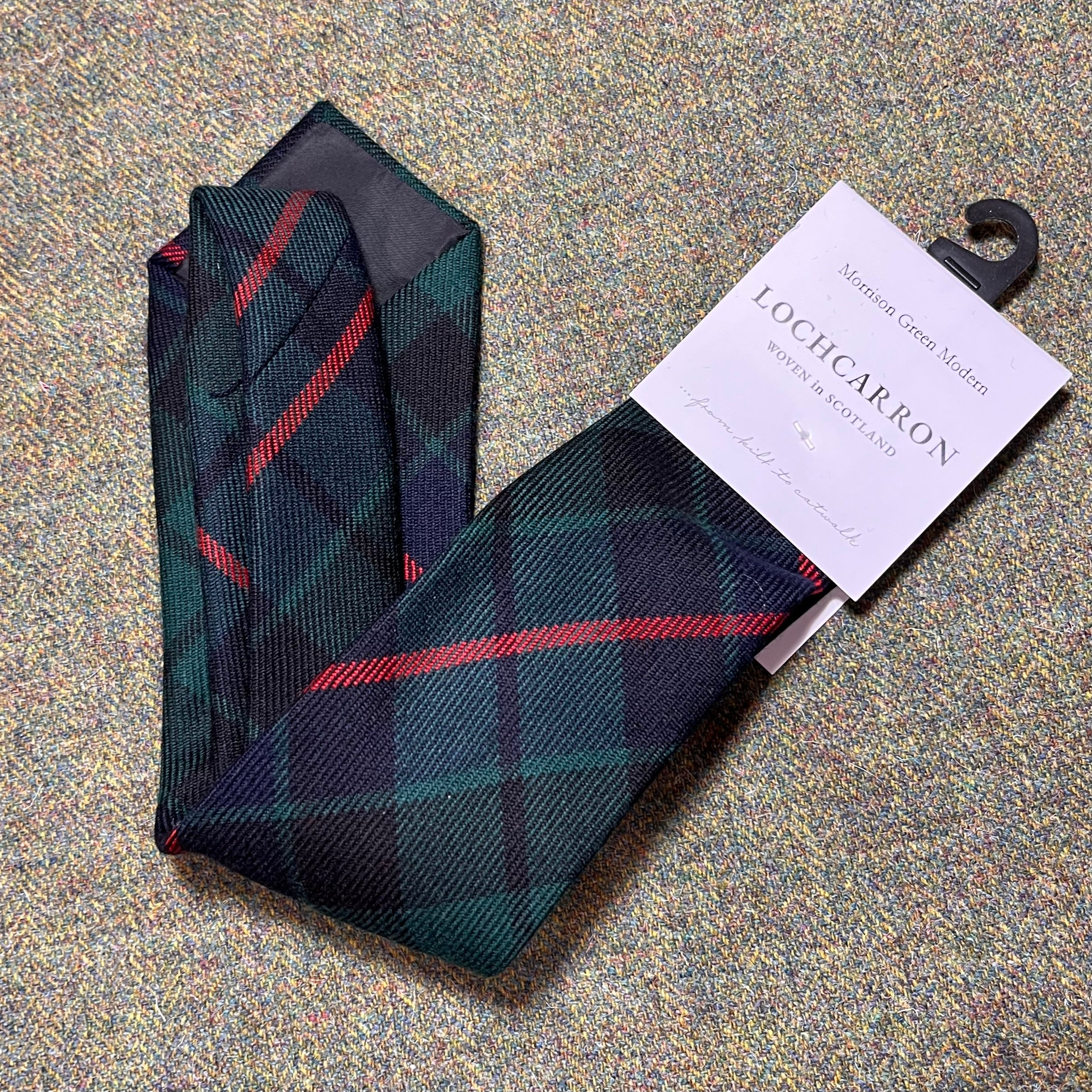 morrison tartan tie