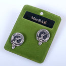 MacRae Clan Crest Pewter Cufflinks