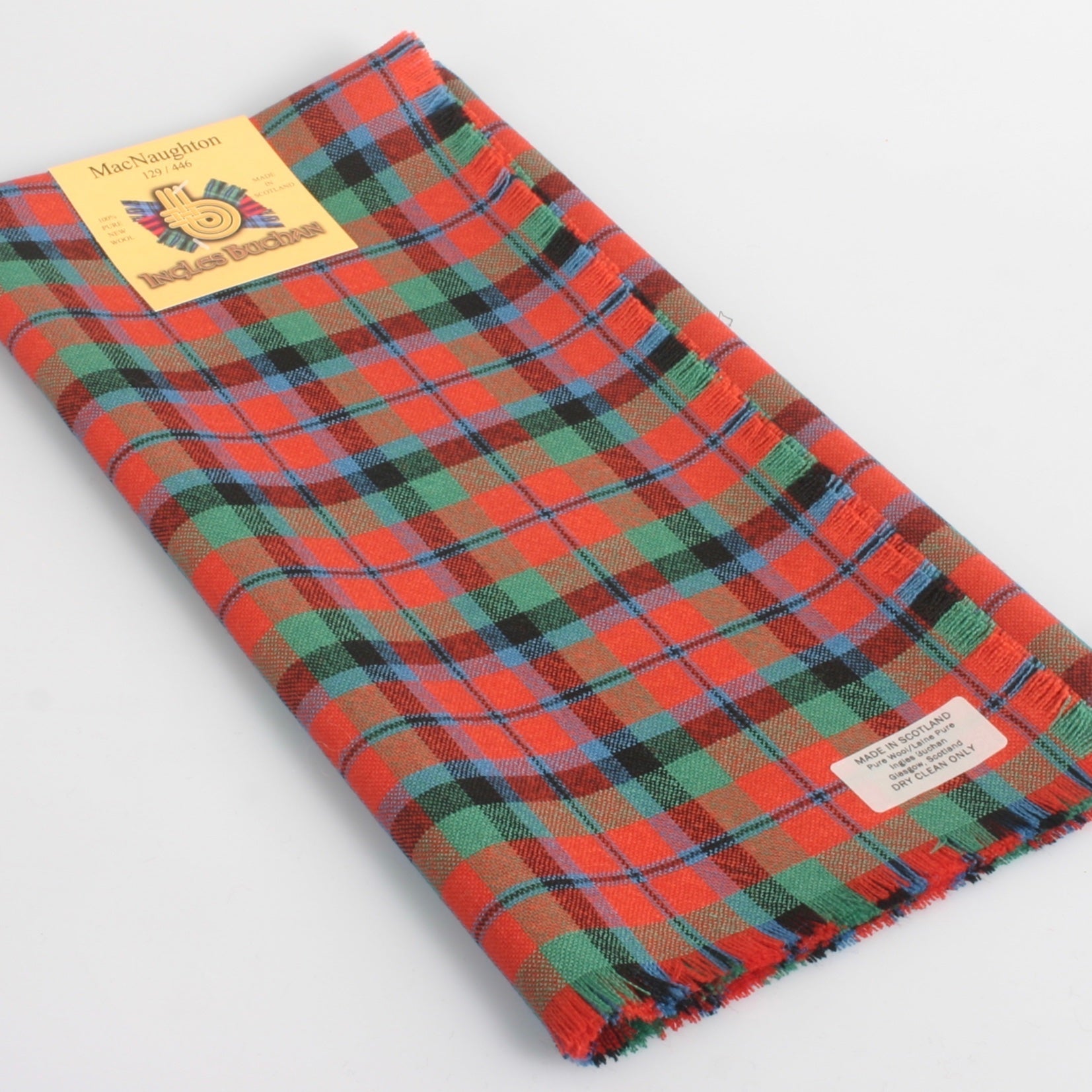 MacNaughton Ancient Tartan Hoodie Blanket