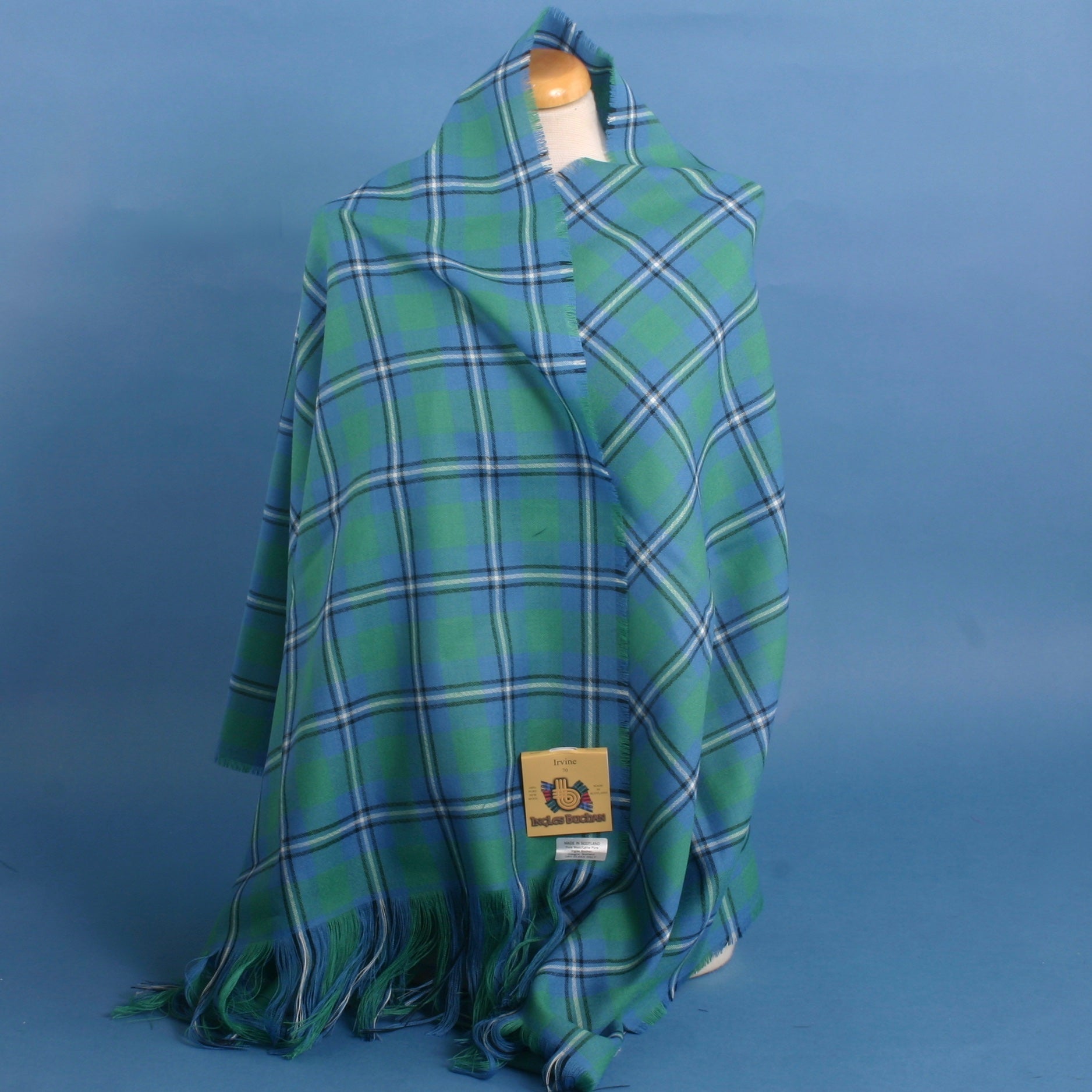 Irvine Ancient Tartan Wool Stole - Main Image
