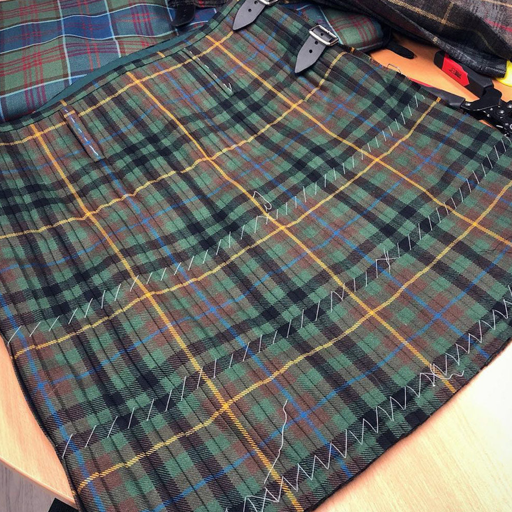 El Ganso® Écharpe Laine Carreau Tartan Marine El Ganso® Écharpe Laine Carreau Tartan Marine