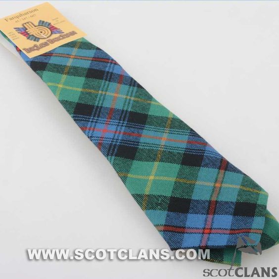 Farquharson Weathered Tartan Classic Tie
