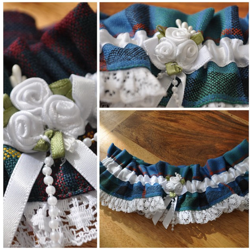Tartan Wedding Garter Tartan Wedding Garter