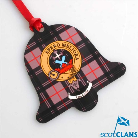 Moffat Modern Tartan Crest Garden Flag - Welcome Style