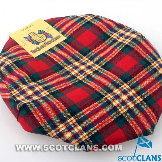 MacGill Modern Tartan Crest Classic Cap