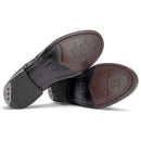 Executive Ghillie Brogues paired with a stylish kilt outfit, perfect for black-tie events.