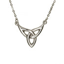 Hebridean Necklet handmade in Scotland with lead-free pewter and stainless steel chain, beautifully crafted jewelry
