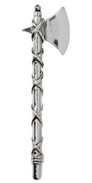 Axe and Shield Kilt Pin & Cufflink Set in black presentation box from The Sgian Dubh Co.