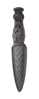 Thistle Daywear Sgian Dubh presented in a sleek black presentation box by The Sgian Dubh Co.