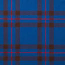 Wool Tartan Tie with Clan Crest Clip