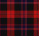 Tartan Handfasting Ribbon - Straight elegantly tied in a ceremony setting, showcasing its traditional significance.