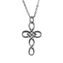 Iona Pendant - Handcrafted Celtic pendant made of lead-free Pewter, approximately 1 inch in length, designed and made in Scotland.