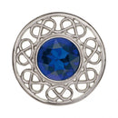 Stroma Brooch worn as a fashionable accessory, showcasing its beautiful design and timeless appeal.