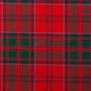 Wool Tartan Tie with Clan Crest Clip