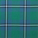Tartan Poncho - Reiver draped over a chair, displaying the generous size and beautiful draping of the fabric.