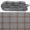 Wool Strip Ribbon in Burns Check Tartan featuring 5 strips, perfect for adding elegance to weddings and events. Choose your preferred width and enjoy the luxurious feel of high-quality wool tartan.