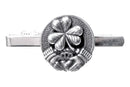 Clan Crest Tie Clips in Pewter - St Kilda