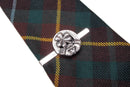 Clan Crest Tie Clips in Pewter - St Kilda