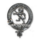 Cumming Clan Crest Badge in Pewter showcasing a beautiful design, perfect for demonstrating clan pride with its elegant palladium finish.
