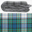 Wool Strip Ribbon in Campbell Dress Ancient Tartan - perfect for weddings and crafts, available in multiple widths.