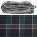 Wool Strip Ribbon in Colquhoun Modern Tartan - 5 Strips, Choose your Width, perfect for wedding trimmings and decorations, showcasing the charming texture and vibrant colors of wool tartan.