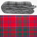 Wool Strip Ribbon in Drummond Modern Tartan - 5 Strips, Choose your Width for elegant wedding decor and versatile crafting.