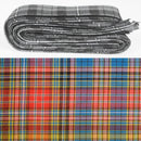 Wool Strip Ribbon in Drummond of Strathallan Tartan - 5 Strips, Choose your Width for wedding trimmings and decorations.