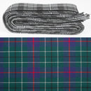Wool Strip Ribbon in Duncan Modern Tartan - 5 Strips, Choose your Width, perfect for wedding trimmings and decorations.