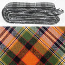 Wool Strip Ribbon in Dundee Tartan showcasing 5 strips in various widths, ideal for weddings and creative crafts.