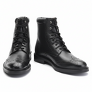 Ghillie Boot Brogues showcasing rugged leather design and durable construction for outdoor adventures.