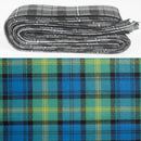 Wool Strip Ribbon in Gordon Old Ancient Tartan - 5 Strips, ideal for weddings, crafting, and versatile decor options.