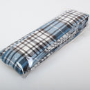 Wool Strip Ribbon in Napier Modern Tartan showcasing its luxurious texture and unique pattern, perfect for elegant decorations.