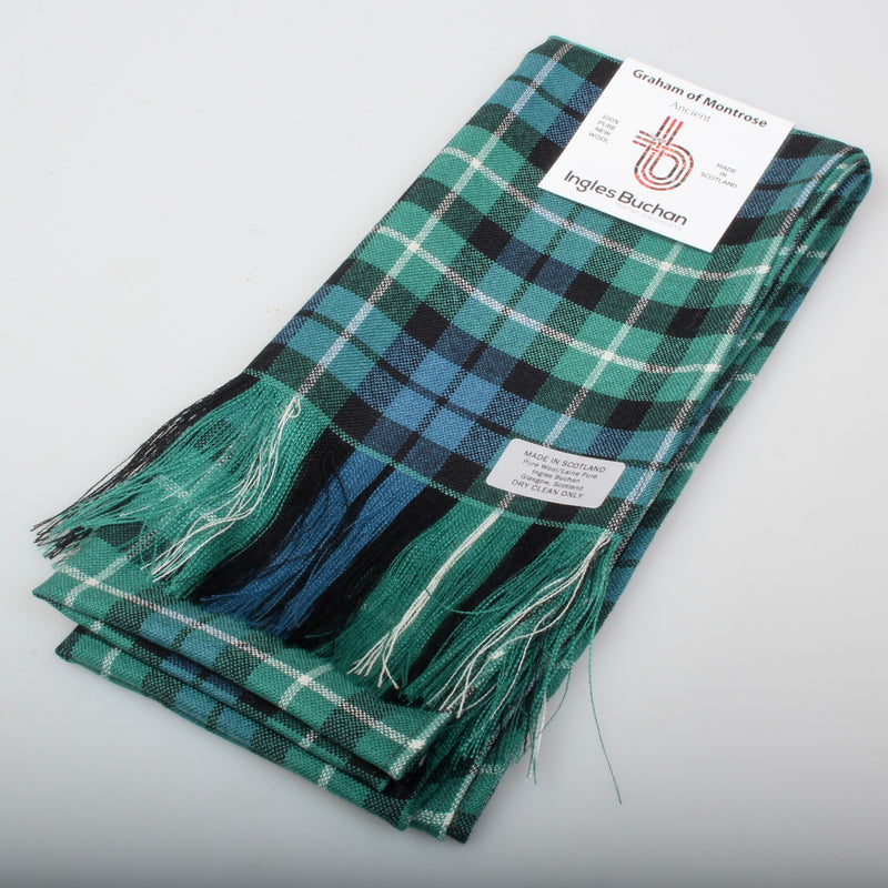 Full Length Sash in Graham of Montrose Ancient Tartan