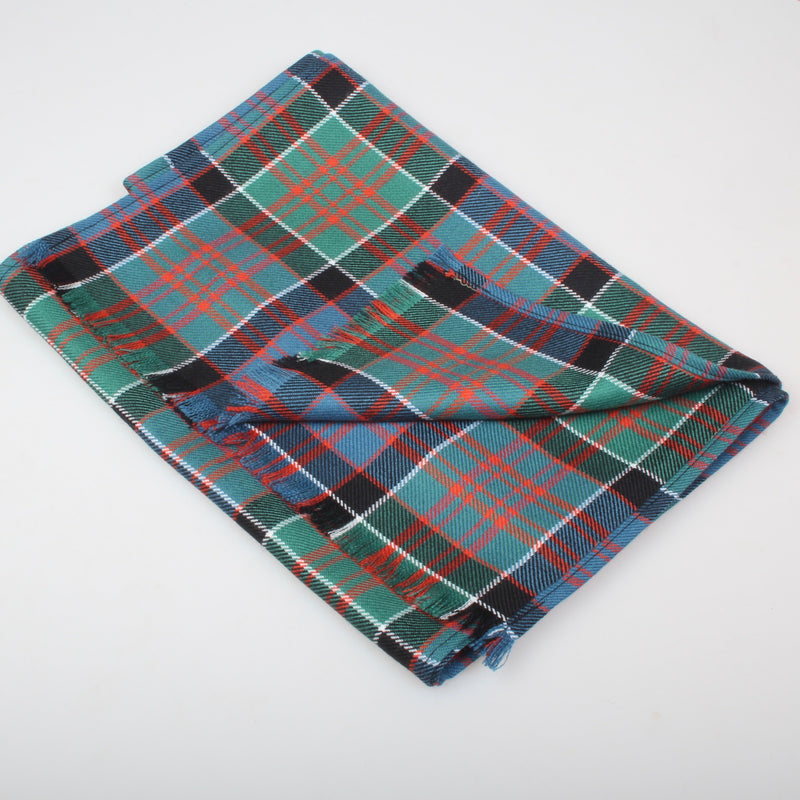 Ingles Buchan Clan Donald MacDonald Tartan Scarf – 100% Wool – Made In UK – 10x54 Inches