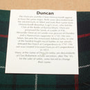 Wool Strip Ribbon in Duncan Modern Tartan - 5 Strips, Choose your Width