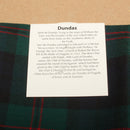 Wool Strip Ribbon in Dundas Modern Tartan - 5 Strips, Choose your Width