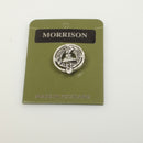 Morrison Clan Crest Small Pewter Pin Badge