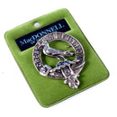 MacDonnell of Glengarry Clan Crest Badge in Pewter showcasing exquisite craftsmanship and traditional design, perfect for clan gatherings or everyday wear.