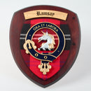 Ramsay Clan Crest Plaque showcasing Scottish craftsmanship with customizable tartan options.