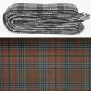 Wool Strip Ribbon in Kennedy Weathered Tartan - 5 strips perfect for wedding decorations and crafting projects, showcasing fine weight wool with a versatile range of tartan patterns.
