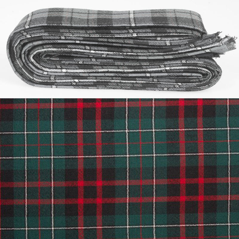 Wool Strip Ribbon in MacDiarmid Modern Tartan - 5 Strips, Choose your Width