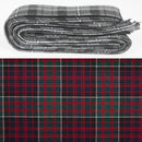 Wool Strip Ribbon in MacDonald of Clanranald Modern Tartan - Ideal for weddings and craft projects with its fine quality and versatility.