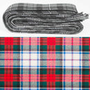 Wool Strip Ribbon in MacDuff Dress Modern Tartan - 5 Strips, Choose your Width; ideal for wedding trimmings and decorations, showcasing versatile wool tartan patterns.