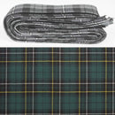 Wool Strip Ribbon in MacAlpine Modern Tartan featuring five strips, available in multiple widths for elegant wedding and craft decorations.
