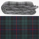 Wool Strip Ribbon in Morrison Modern Tartan, showcasing elegant tartan pattern, ideal for crafting and decorating for weddings and events.