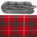 Wool Strip Ribbon in Duke of Rothesay Tartan - 5 Strips, Choose Your Width, perfect for wedding decorations and DIY projects.